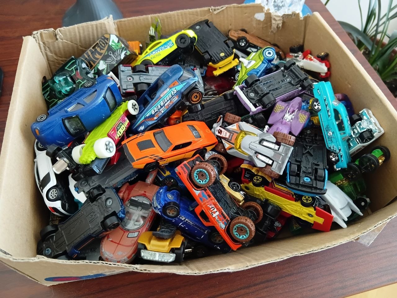 Physical toy cars